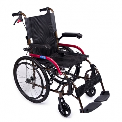 GK863LAJ 20 Jet Black Transfer Aluminum Wheelchair 1 1024x1024