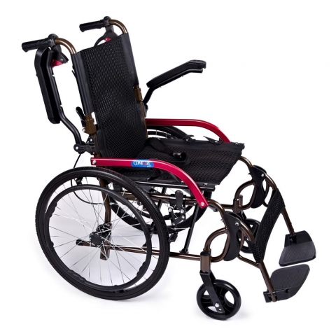 GK863LAJ 20 Jet Black Transfer Aluminum Wheelchair 3 1024x1024